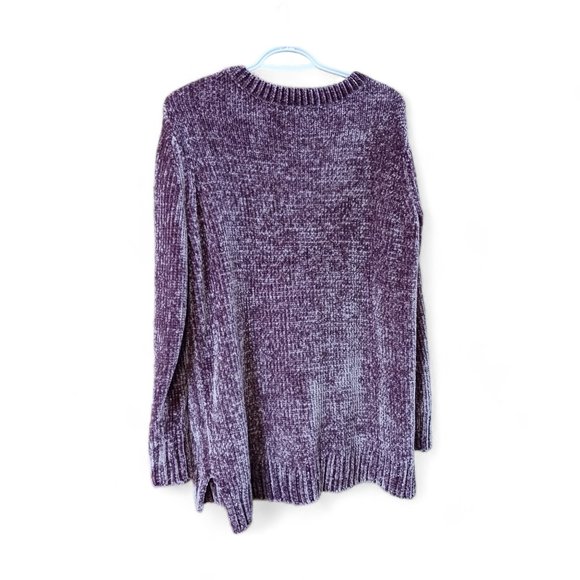 NWOT Orvis Women's Misty Rose Chenille Long Sleeve V-neck Tunic Sweater Size L - Picture 10 of 15